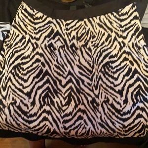 Animal Print Skirt